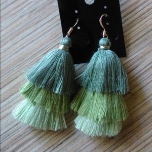 Fringe earrings multiple colors